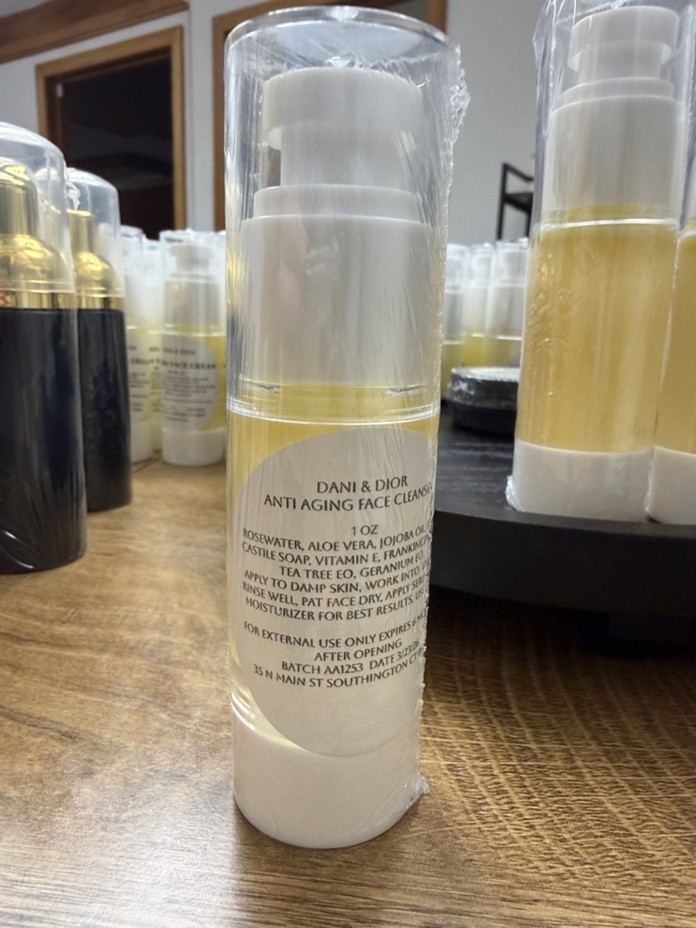 Anti Aging Face Cleanser -All Natural- quantity 1